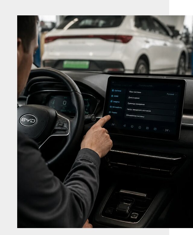 Русификация BYD E2 в Благовещенске от 15134 р. | ФастМобиль-Бгн под ключ