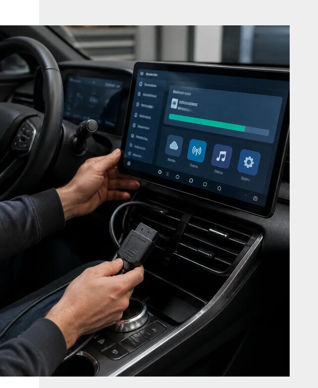 Установка приложений BYD для автомобиля под ключ в Благовещенске