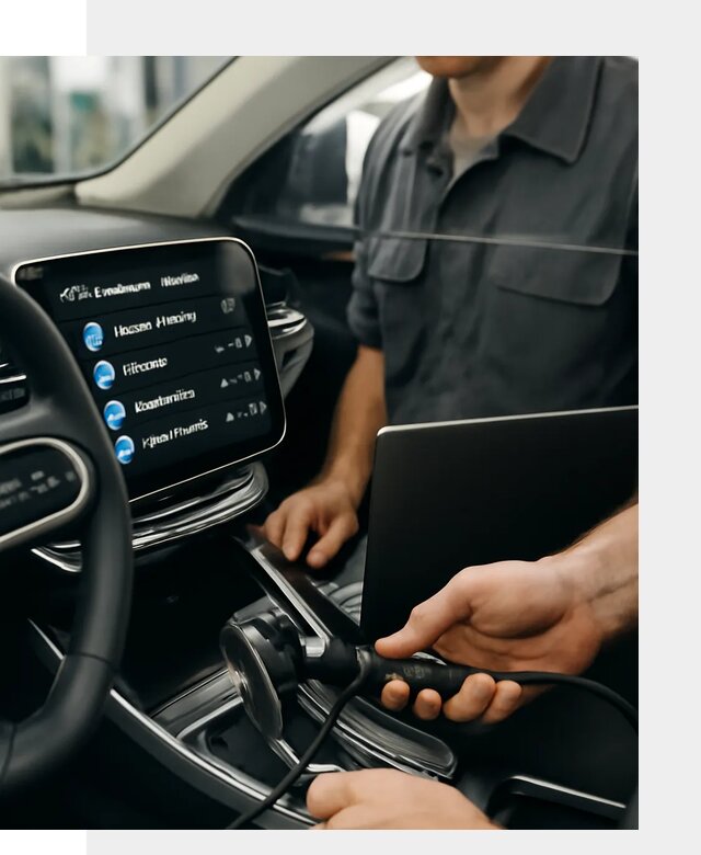 Установка приложений Geely для мультимедиа автомобиля в Благовещенске