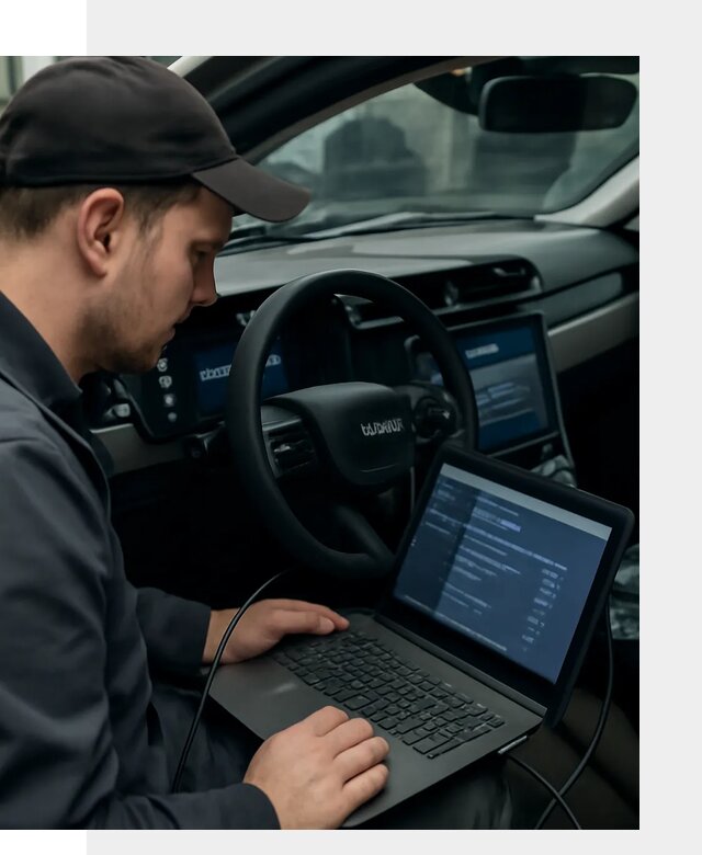 Профессиональная русификация автомобилей Lynk Co в Благовещенске