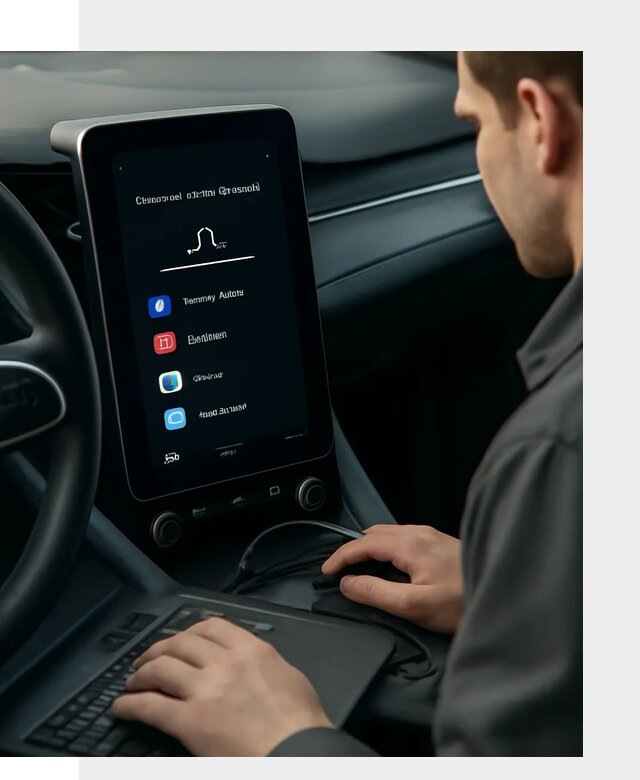 Установка приложений Lynk Co на автомобиль в Благовещенске