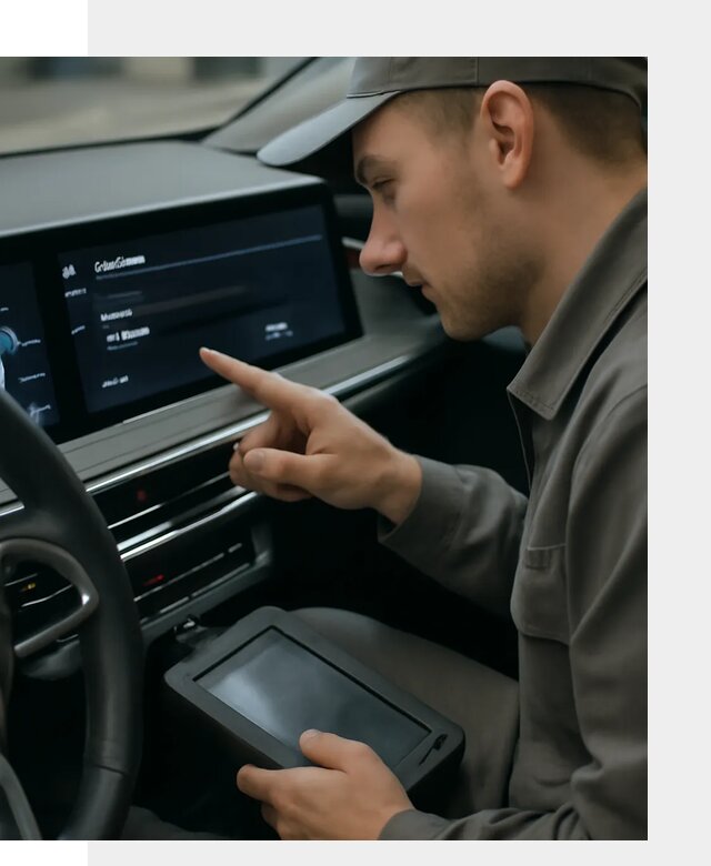 Русификация приборной панели автомобиля Voyah в Благовещенске