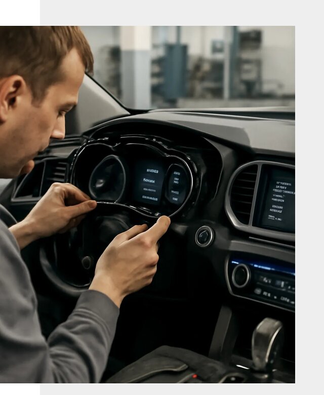 Русификация приборной панели автомобилей Hyundai в Благовещенске